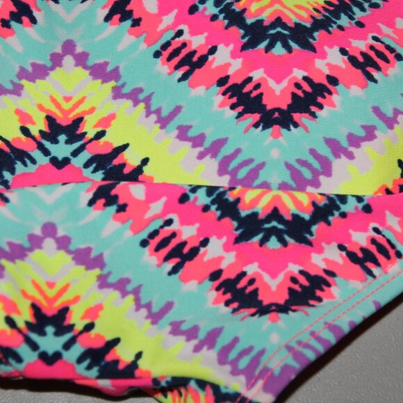 Multi Color 1 Pcs Justice Swimsuit Size 14 - Picture 9 of 9